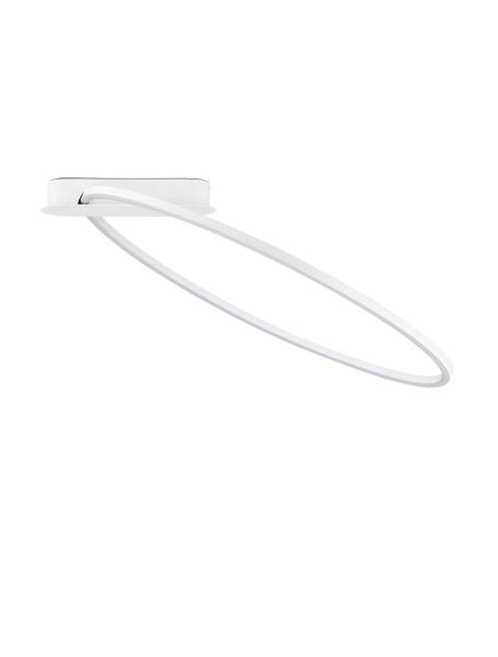 Plafonnier Kiklos aluminium - Blanc