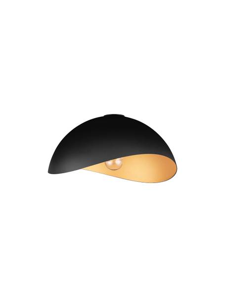 Deckenleuchte Opsi Typ B Aluminium - Schwarz / Gold