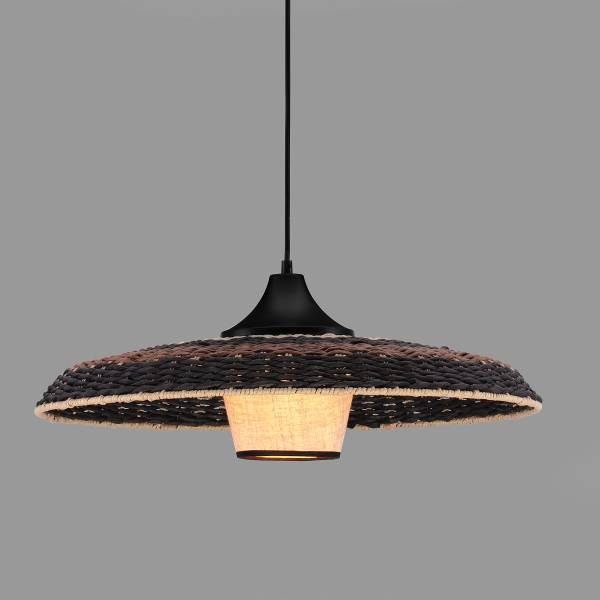 Suspension Melody type D aluminium - noir