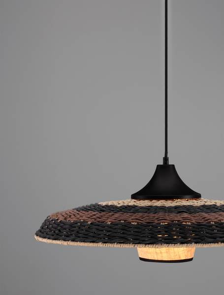 Suspension Melody type D aluminium - noir