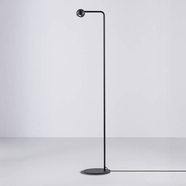 Vloerlamp Sfera aluminium - zwart