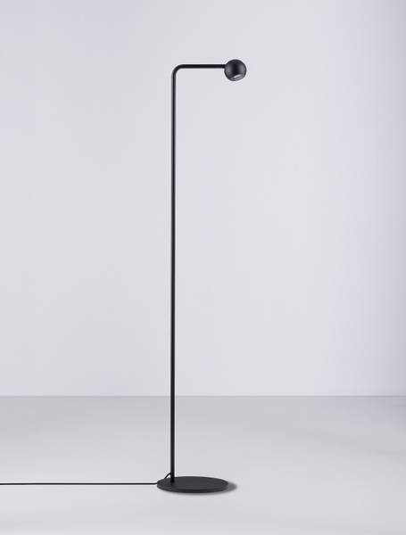 Vloerlamp Sfera aluminium - zwart
