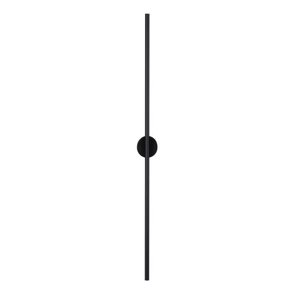 Wandlamp Cretel aluminium - zwart