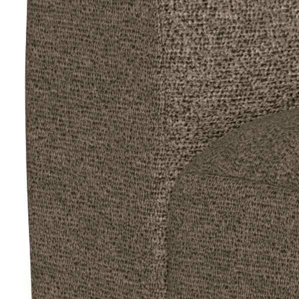 Modulo chaise longue LUCARO Tessuto Bouclé Coletta: taupe - Orientato a destra