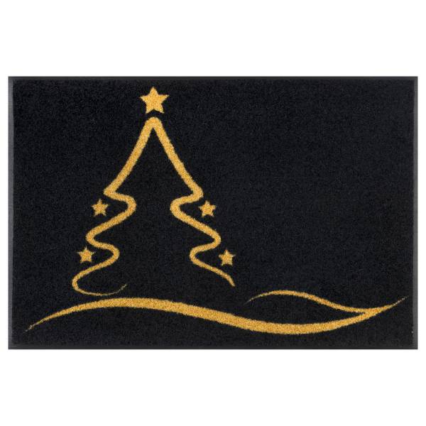 Fuß- & Sauberlaufmatte Golden Shine Polyamid / Nitrilkautschuk - Grau