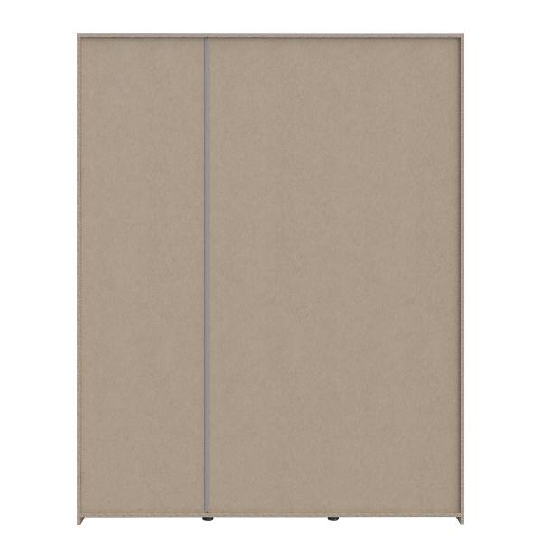 Armadio battente Harboza Cashmere / Effetto rovere