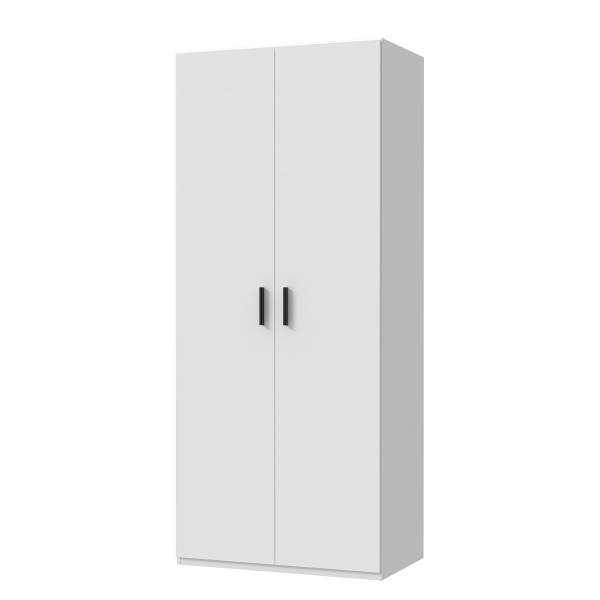 Armadio battente Tabourt bianco