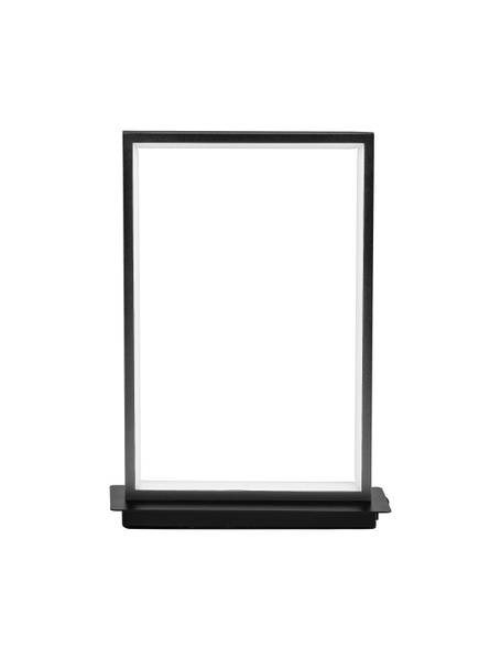Tafellamp Pictor aluminium/acrylglas - zwart