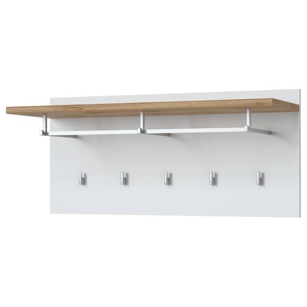 Set di 6 mobili Cimadu Bianco / Effetto rovere