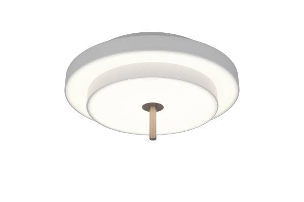 LED-plafondlamp Keaton grijs