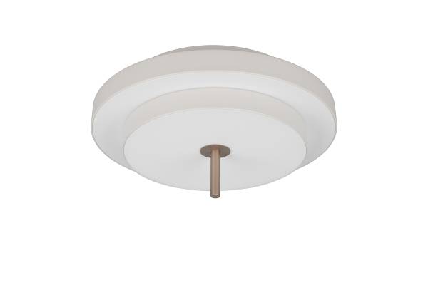 LED-plafondlamp Keaton grijs