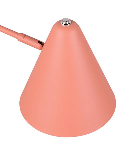 Tischleuchte Cosima Eisen - 1-flammig - Orange