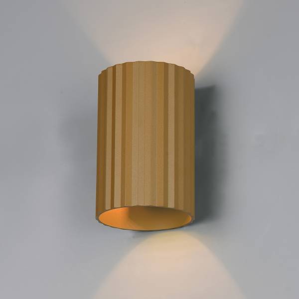 Wandleuchte Imaria Eisen - 1-flammig - Braun