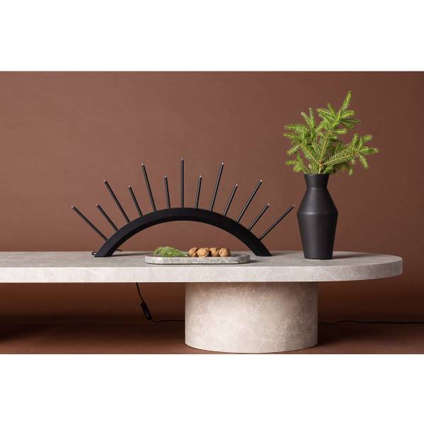 Arco luminoso Kettilsås MDF - Nero - 13 punto luce