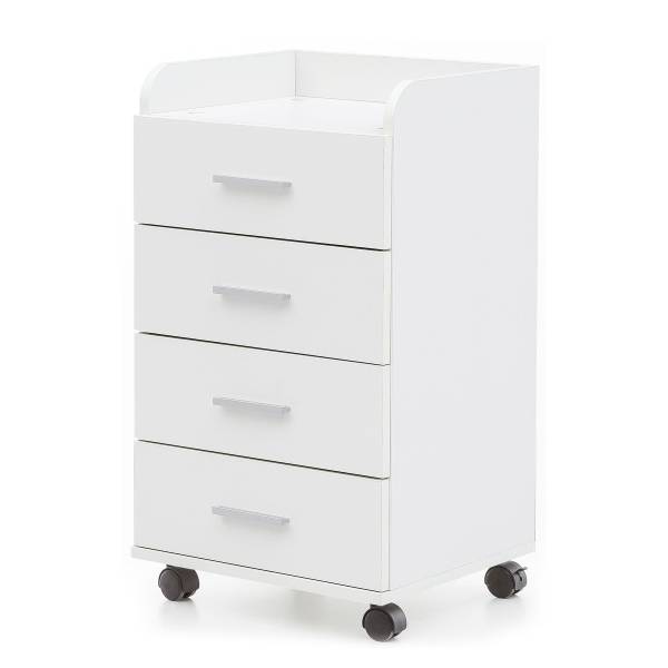 Rollcontainer Sacta Weiß