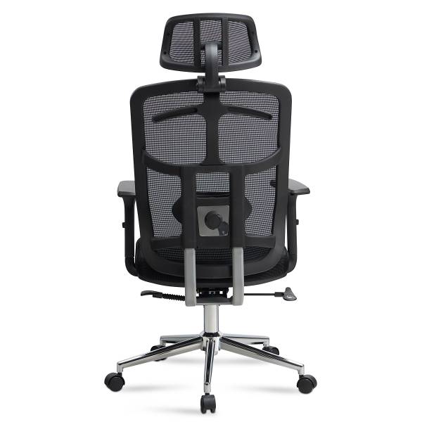 Sedia da ufficio Girin Mesh - Nero