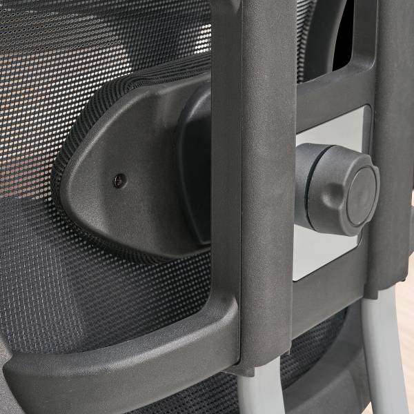Sedia da ufficio Girin Mesh - Nero