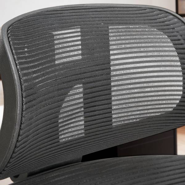 Sedia da ufficio Girin Mesh - Nero