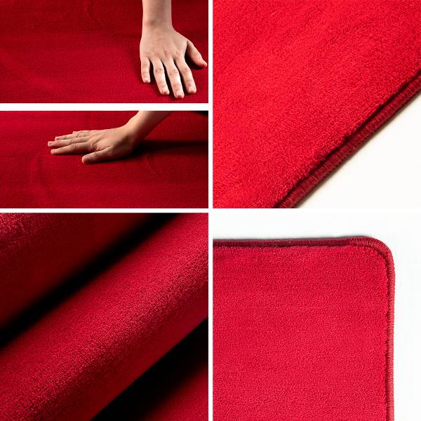 Kurzflorteppich Sky 5400 Polyester - Rot