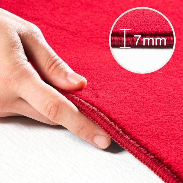 Kurzflorteppich Sky 5400 Polyester - Rot