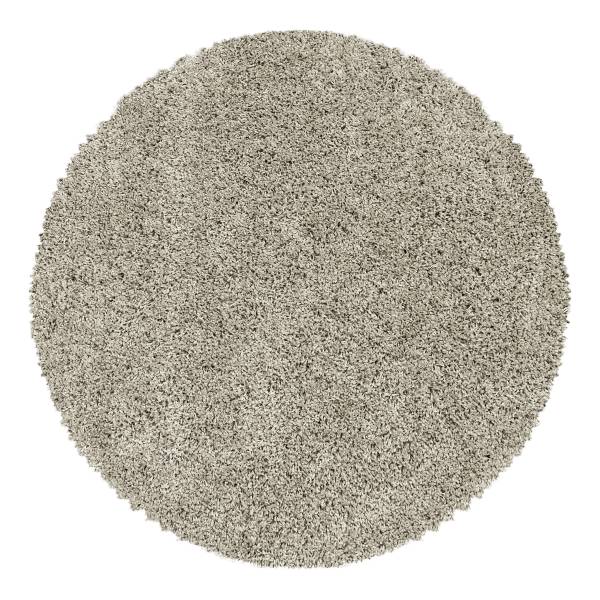 Hochflorteppich Sydney 3000 rund Mischgewebe - Creme - Durchmesser: 200 cm
