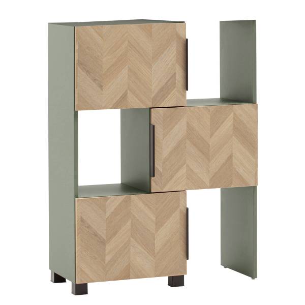 Schieberegal Piazza Pistaziengrün