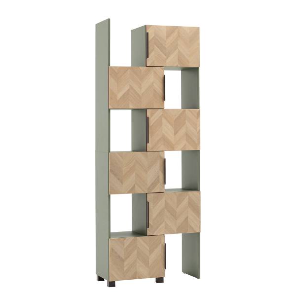 Schieberegal Piazza Pistaziengrün