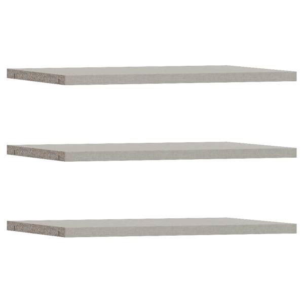 Einlegeboden Adaway - 2,2 cm 3er-Set Grau - Breite: 58 cm