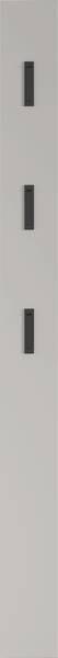 Garderobenset Belowa 2-tlg Paneel schmal Sandgrau