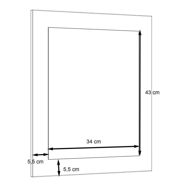 Specchio Franken Effetto rovere Catania