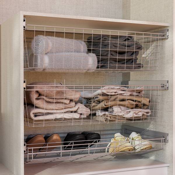 Divisorio interno per armadio Adaway grigio