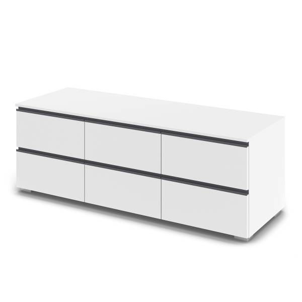 TV-Lowboard Asra Typ B Alpinweiß - Breite: 120 cm