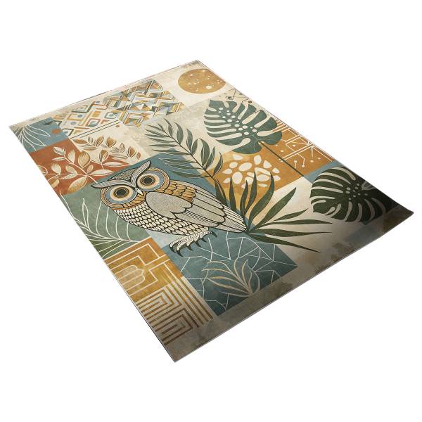 Kurzflorteppich Savua Polyester - Mehrfarbig - 60 x 152 cm