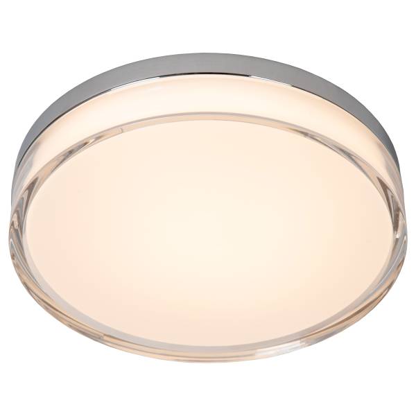 Badleuchte Plano Acrylglas - Transparent - Durchmesser: 28 cm