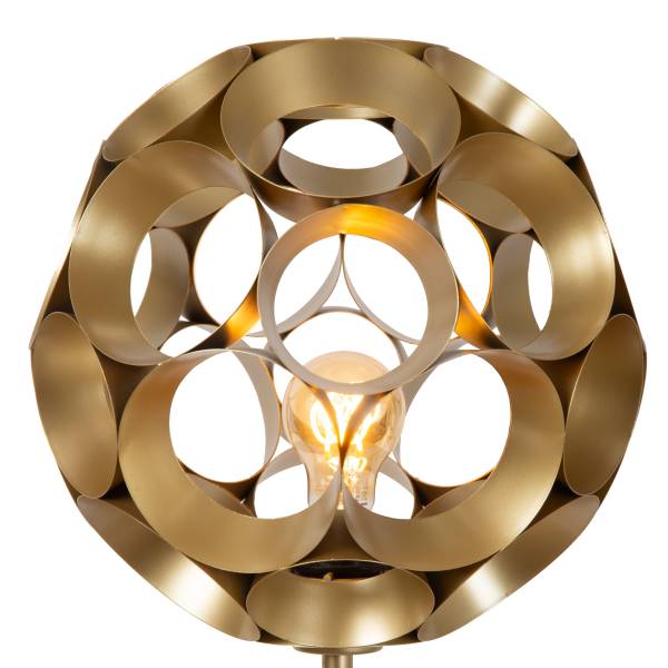 Stehleuchte Hannelore Eisen - Gold