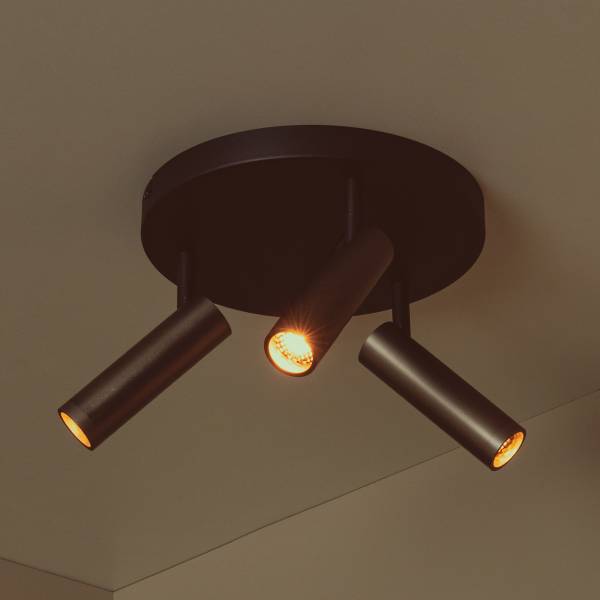 Deckenleuchte Grado Typ B Aluminium - Grau