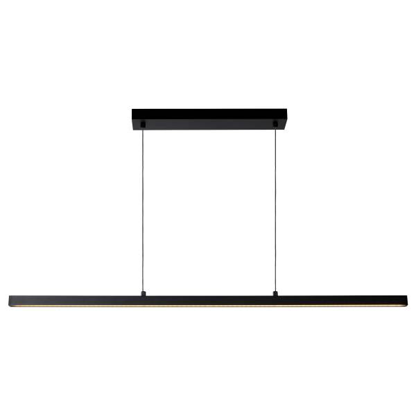 Pendelleuchte Sigma Eisen - Schwarz - Tiefe: 119 cm