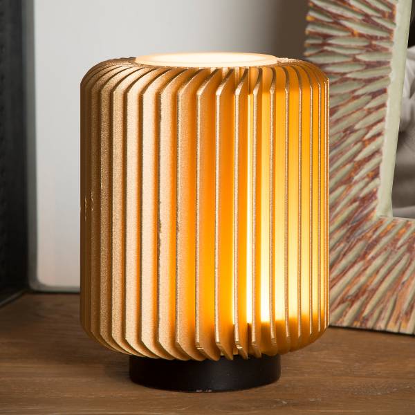 Tischleuchte Turbin Aluminium - Gold