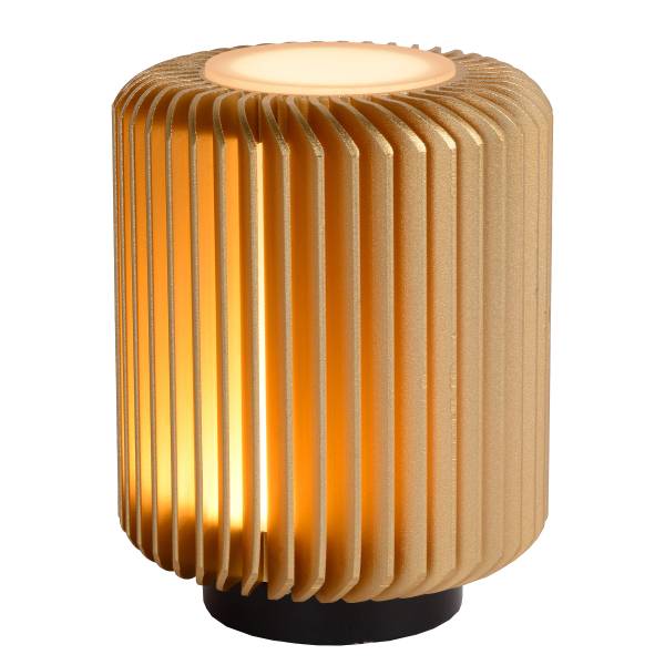 Tischleuchte Turbin Aluminium - Gold