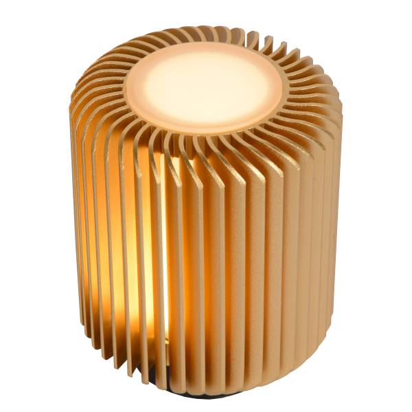 Tischleuchte Turbin Aluminium - Gold