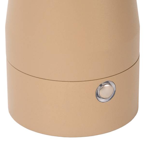 Akku-Tischleuchte Ipsos Aluminium - Beige