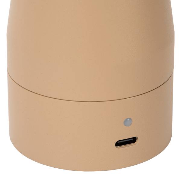 Akku-Tischleuchte Ipsos Aluminium - Beige
