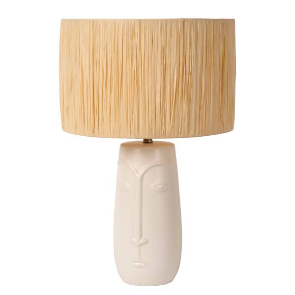 Tischleuchte Viso Keramik - Weiß