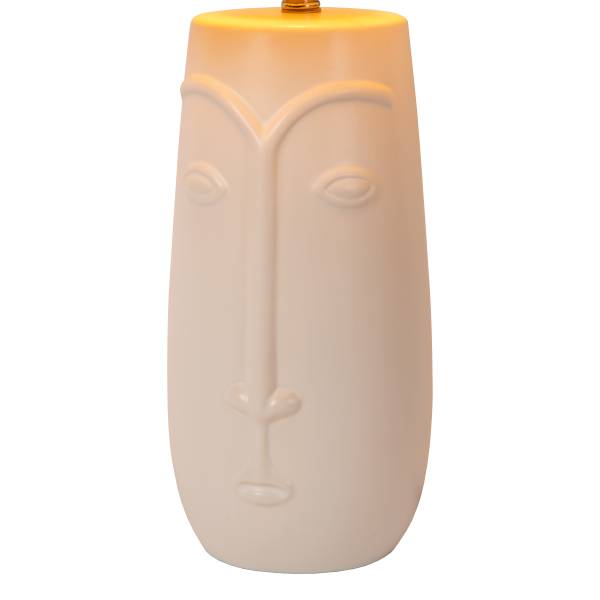 Tischleuchte Viso Keramik - Weiß