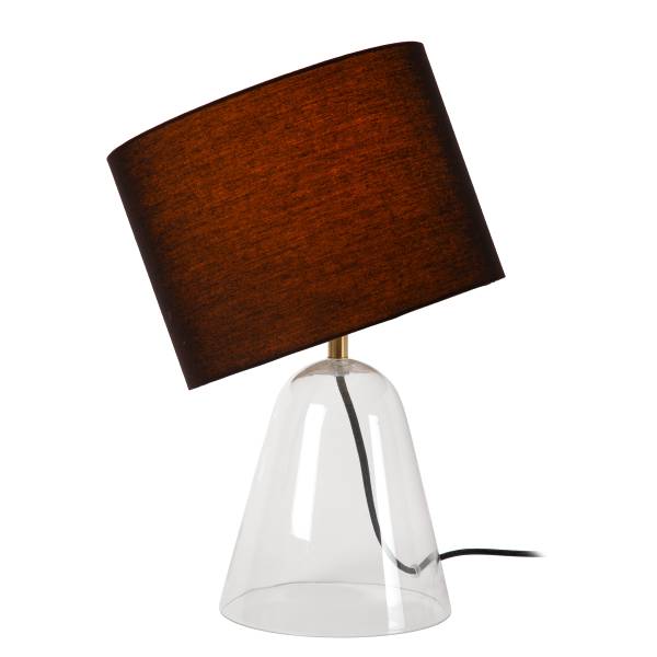 Tischleuchte Campana Opalglas - Transparent