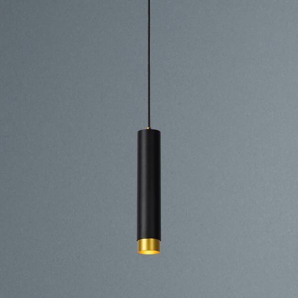 Pendelleuchte Floris Aluminium - Schwarz
