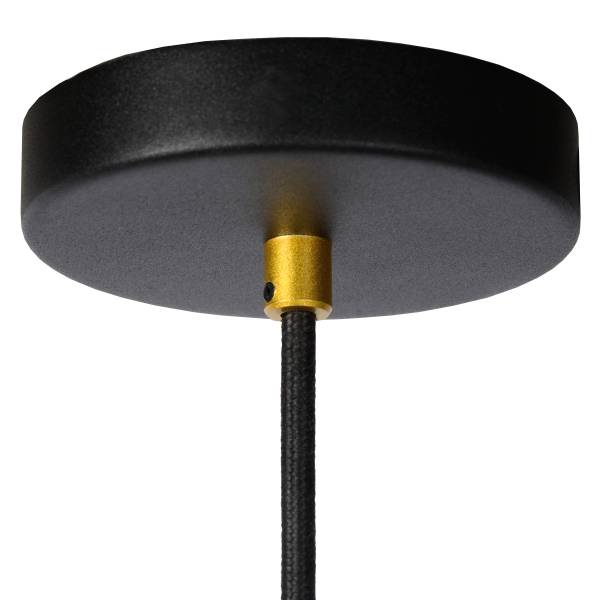 Pendelleuchte Floris Aluminium - Schwarz