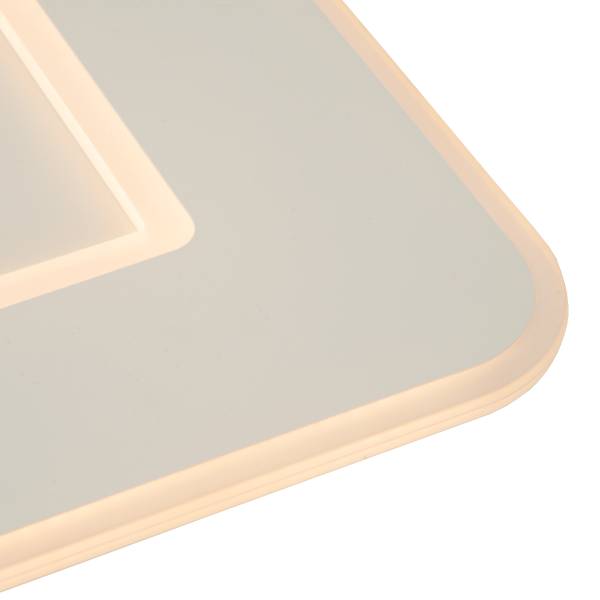 LED Deckenleuchte Axelle Polypropylen - Weiß