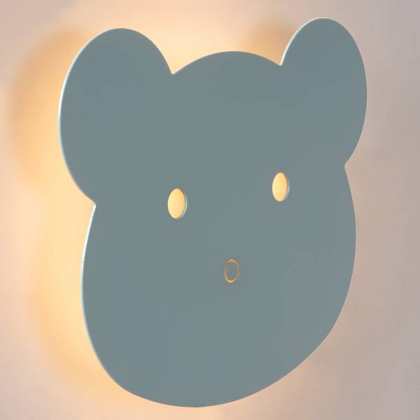 LED Kinderzimmerleuchte Carlie Typ B Eisen - Blau