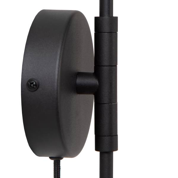 LED Wandleuchte Milne Typ B Eisen - Schwarz